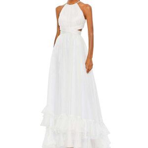 Mac Duggal- Cut Out Halter Gown- BNWT- absolutely gorgeous!